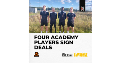 Four Academy players sign for the first team