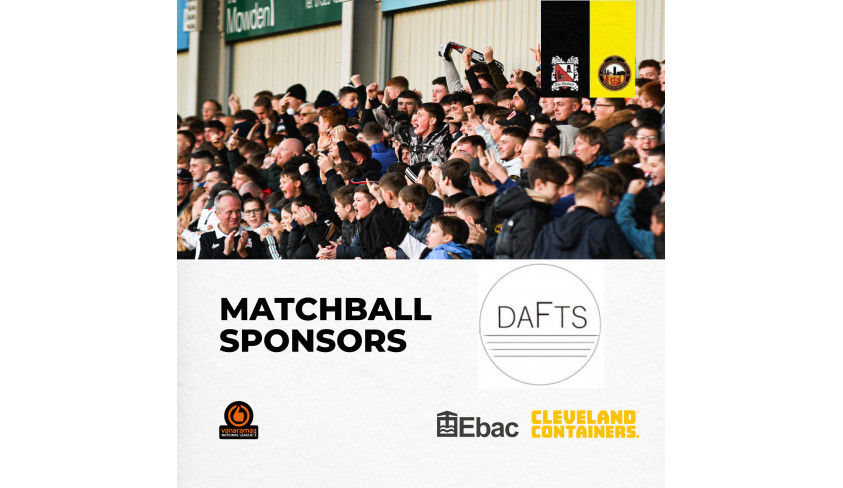 Thanks to our matchball sponsor -- DAFTS