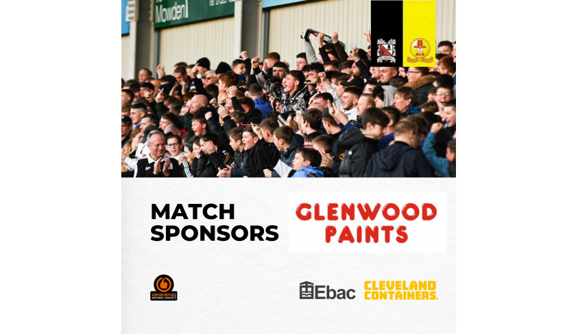 Thanks to our match sponsors, Glenwoods Paint!