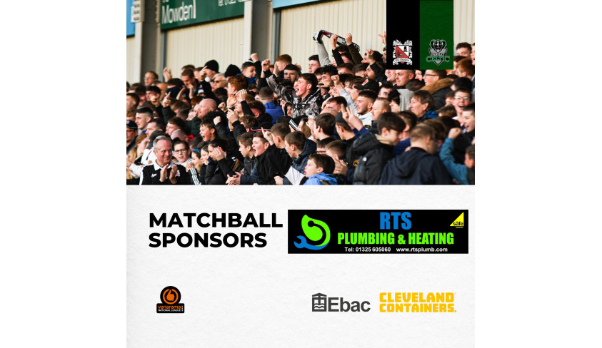 Thanks to our matchball sponsor: RTS Plumbing and Heating