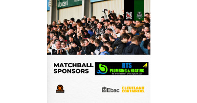 Thanks to our matchball sponsor: RTS Plumbing and Heating