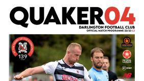 In Saturday's matchday programme