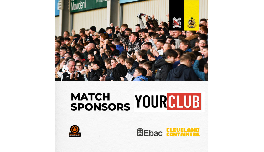 Thanks to Saturday's match sponsor