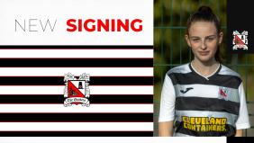 Lily signs for Darlington Women
