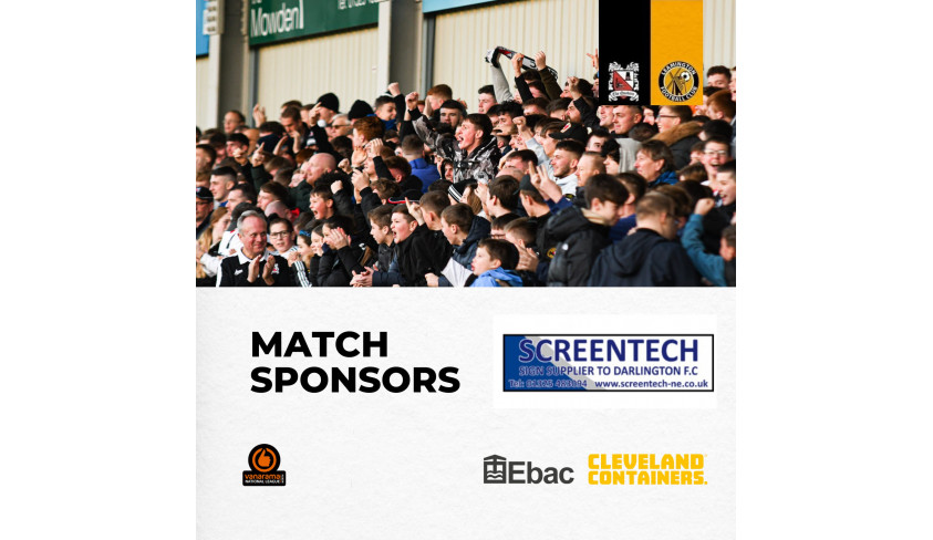 Thanks to our Leamington match sponsor