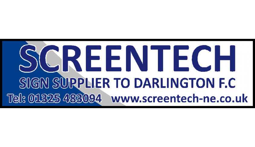 Thanks to our match sponsors: Screentech