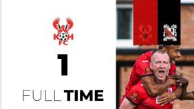 Post match reaction from win at Kidderminster