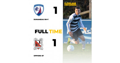 Stoppage time equaliser denies Darlo U19's taking all three points