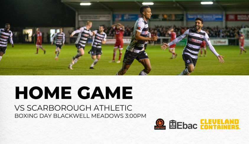 Ticketing information - Boxing Day versus Scarborough
