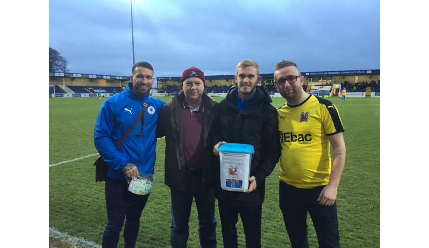 Chester thank Quakers fans for raising over £400