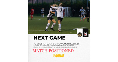 Women's game postponed