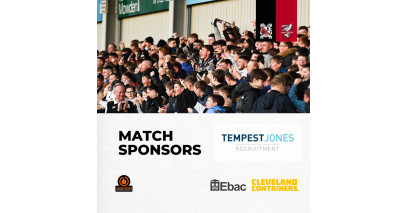 Thanks to our match sponsors: Tempest Jones