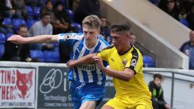 Action from the Chester game -- 2
