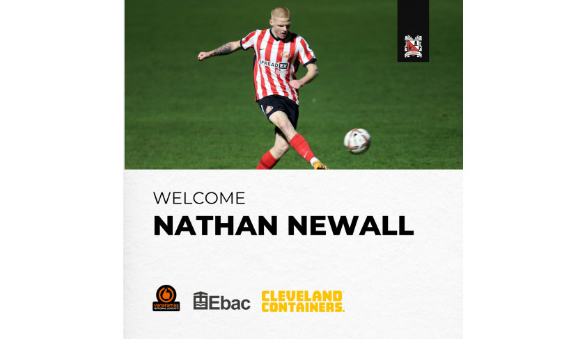 Quakers sign Nathan Newall from Sunderland