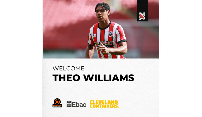 Quakers sign Theo Williams from Sheffield United