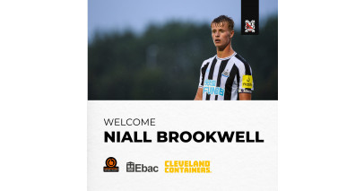 Quakers sign Niall Brookwell from Newcastle