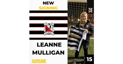 Darlington Women sign Leanne Mulligan