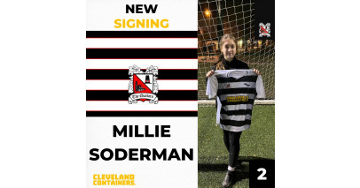 Darlington Women sign Millie Soderman