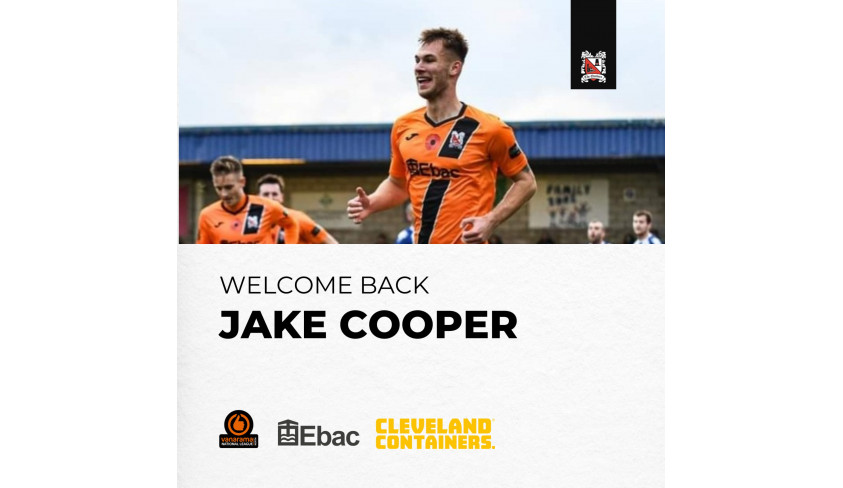Quakers sign Jake Cooper on loan for the second time