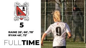 Hattie scores hat trick for Quaker Women