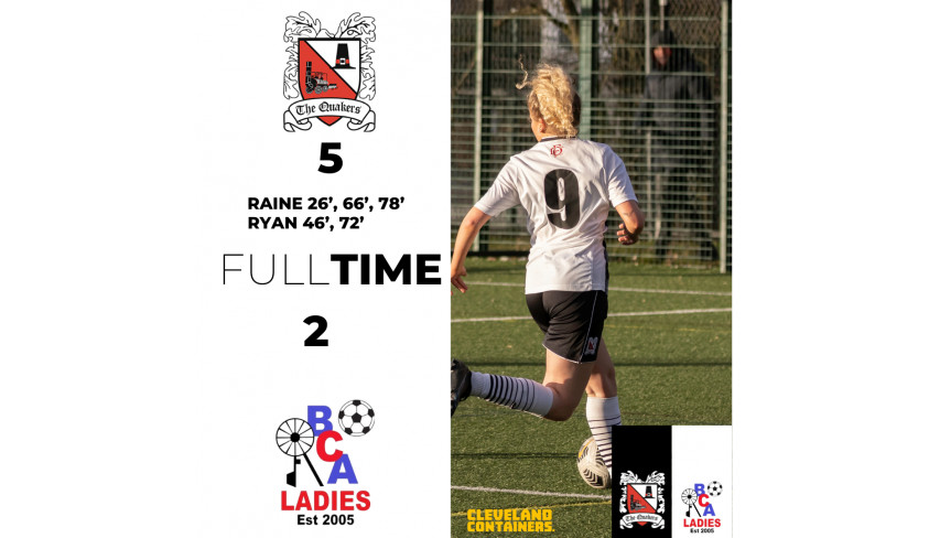 Hattie scores hat trick for Quaker Women