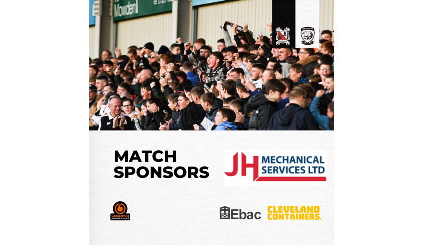 Thanks to our match sponsors: JH Mechanical Services