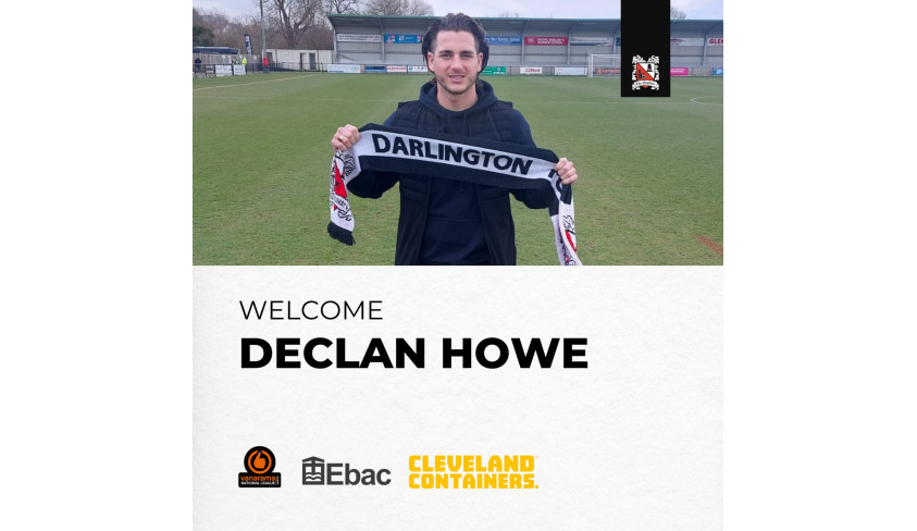 Quakers sign Declan Howe