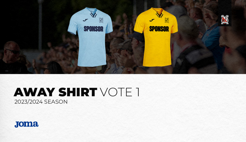 Vote for next season's away shirt