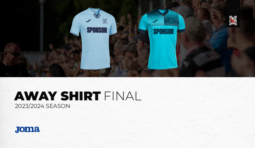 Next season's away shirt - The Final