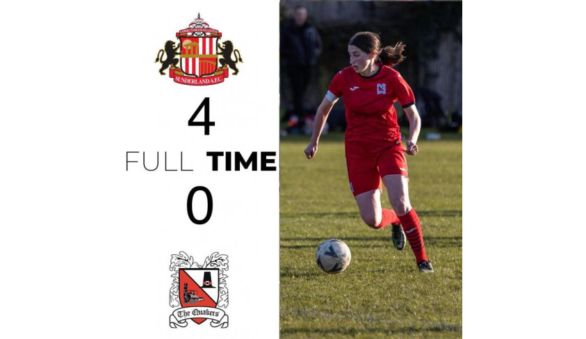 Darlington Women lose to the league leaders