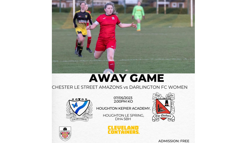 Darlington Women take on the Amazons this Sunday