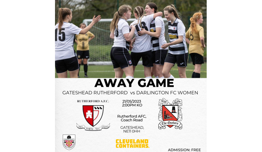 Last game of the season for Darlington Women