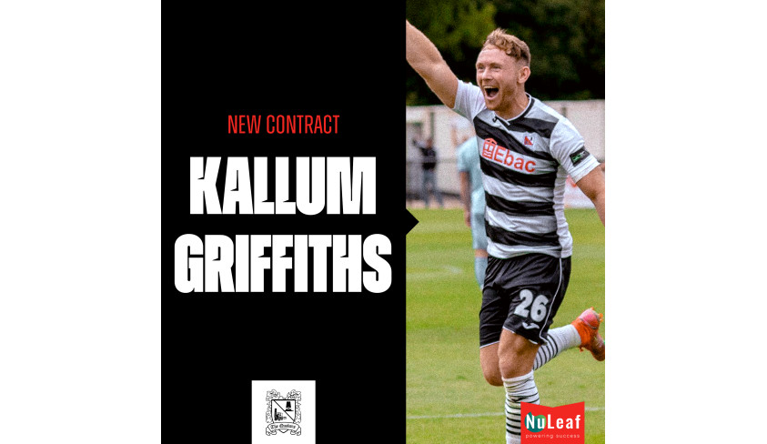 Kallum Griffiths signs new one year deal