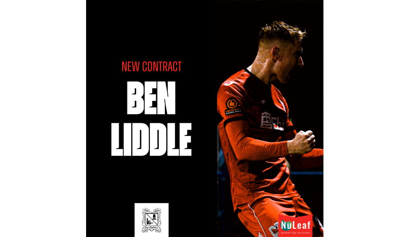 Ben Liddle signs new one year deal