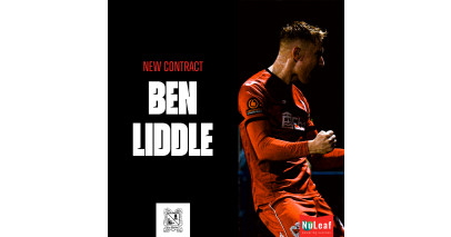 Ben Liddle signs new one year deal