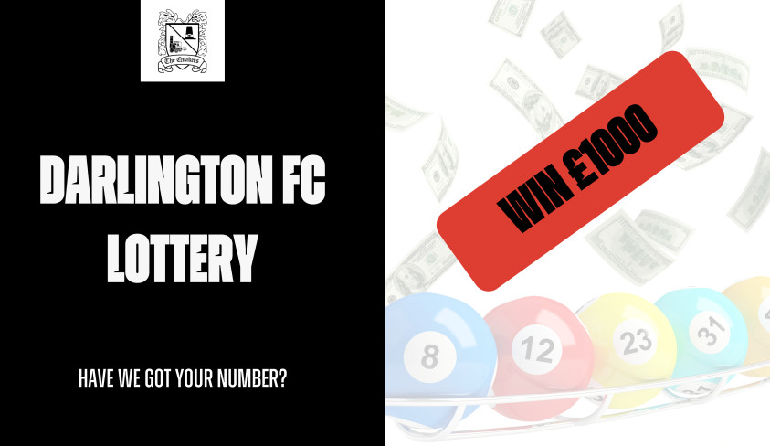 Join the Darlington FC Lottery