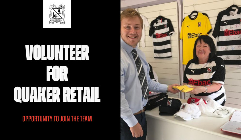 Quaker Retail: A Call for Volunteers at Darlington FC