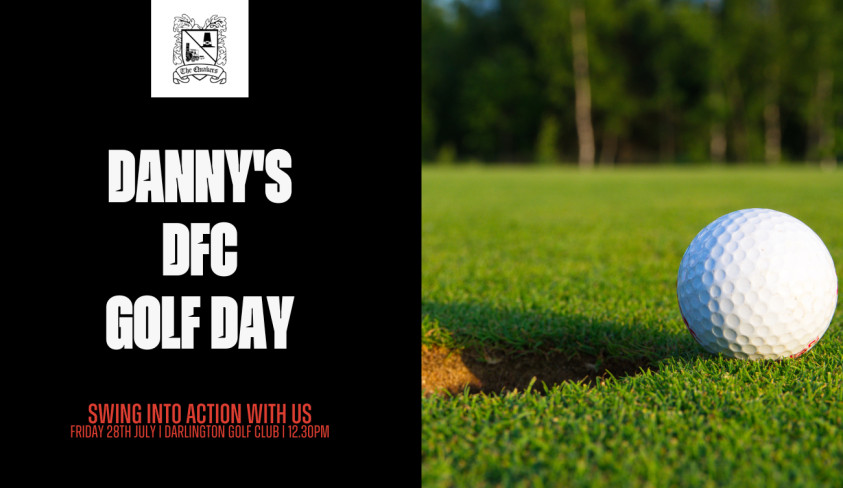 Swing into action with us at Danny's Darlington FC Golf Day!