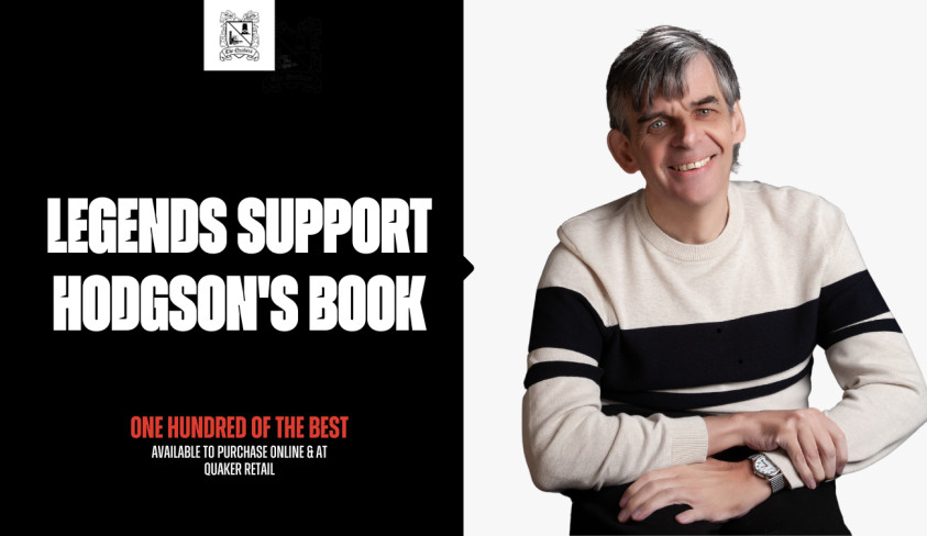 Darlington FC fan and Author Paul Hodgson Receives Overwhelming Support from Darlington Legends