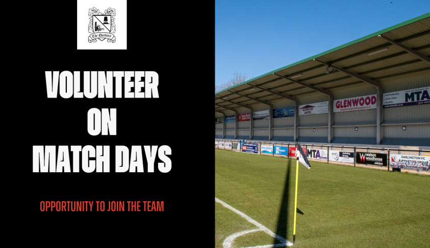 Lend a Hand on matchdays at Blackwell Meadows!