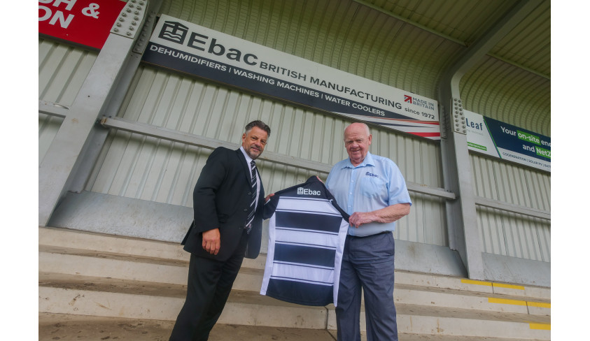 Ebac Continues their Winning Partnership with Darlington FC