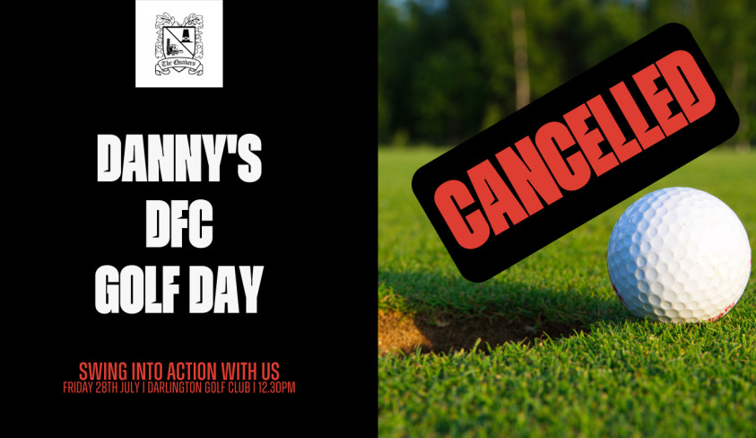 Danny's Golf Day postponed