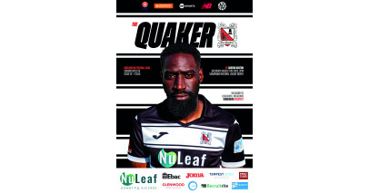 In Saturday's matchday programme