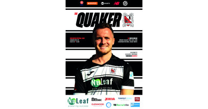 In Monday's matchday programme