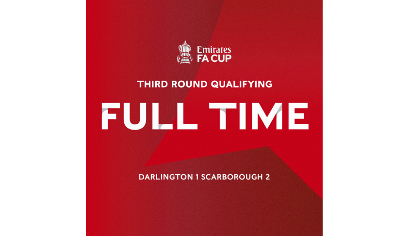 Scarborough go through with late penalty
