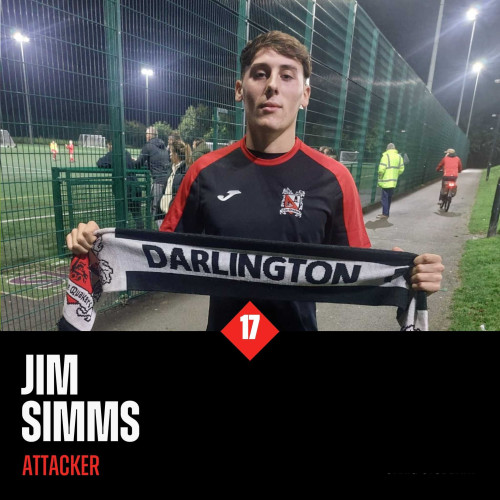 Jim Simms - Darlington Football Club