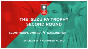 FA Trophy tie at Scunthorpe
