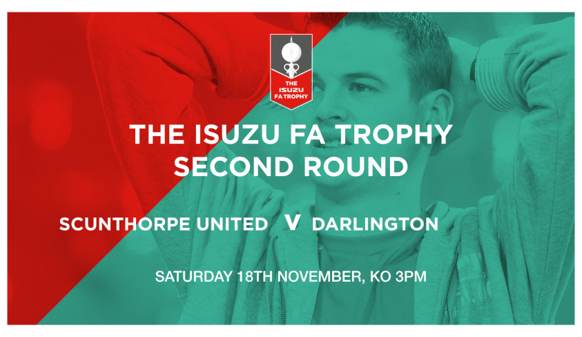 FA Trophy tie at Scunthorpe