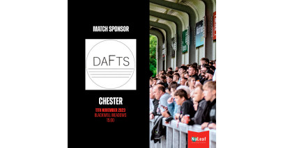 Thanks to our match sponsors -- DAFTS