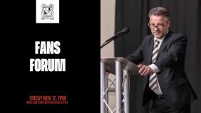 Fans Forum - Friday 7pm